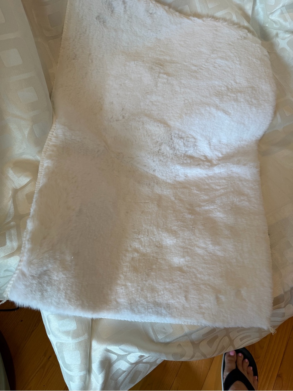 Fluffy Christian Siriano Bathmat
